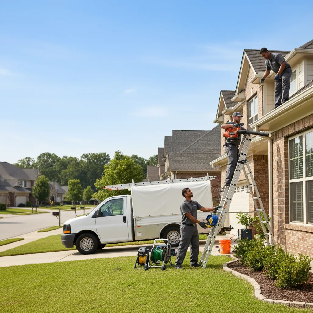 Home Gutter Service in Brookeland, TX near me